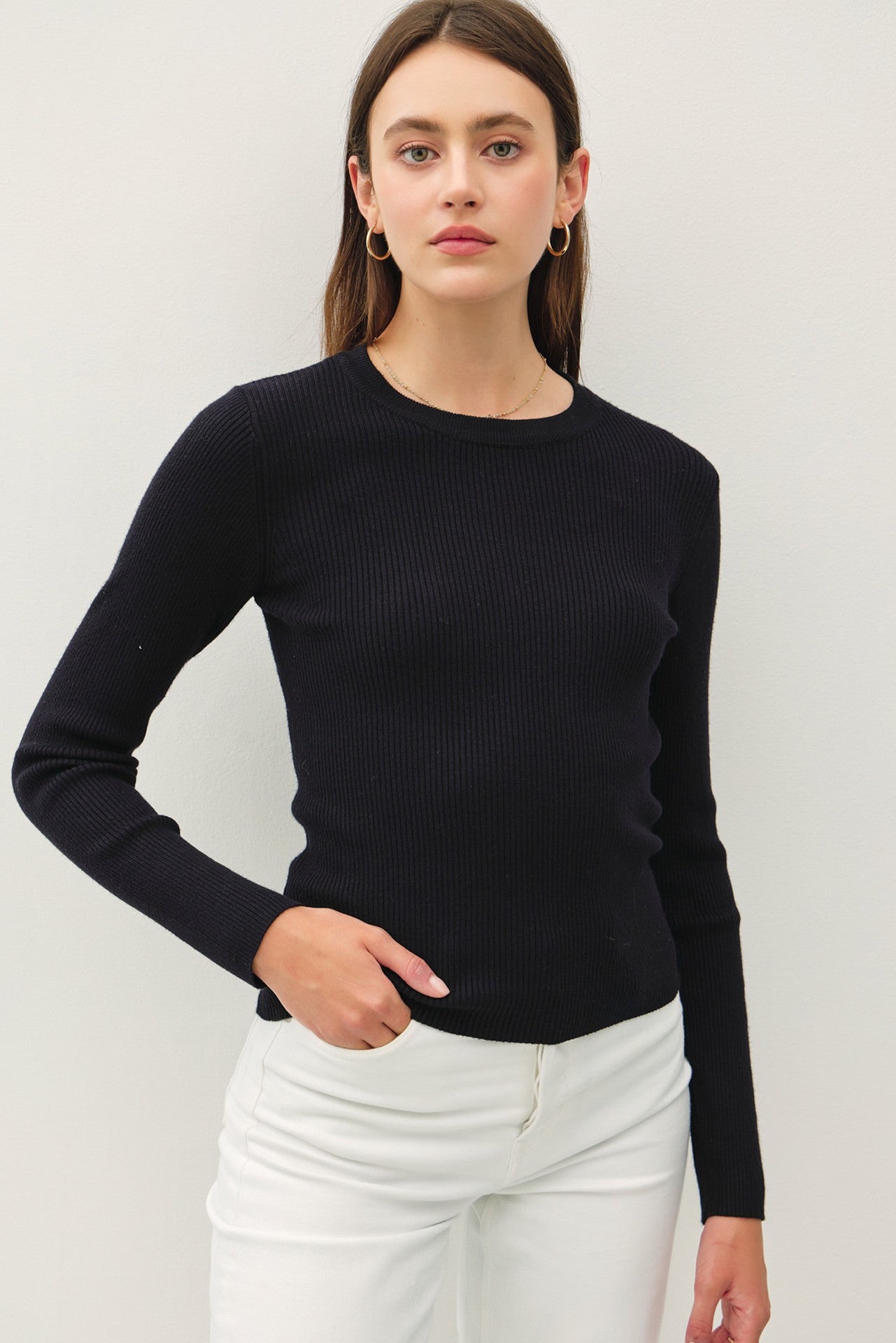 Ribbed Long Sleeve