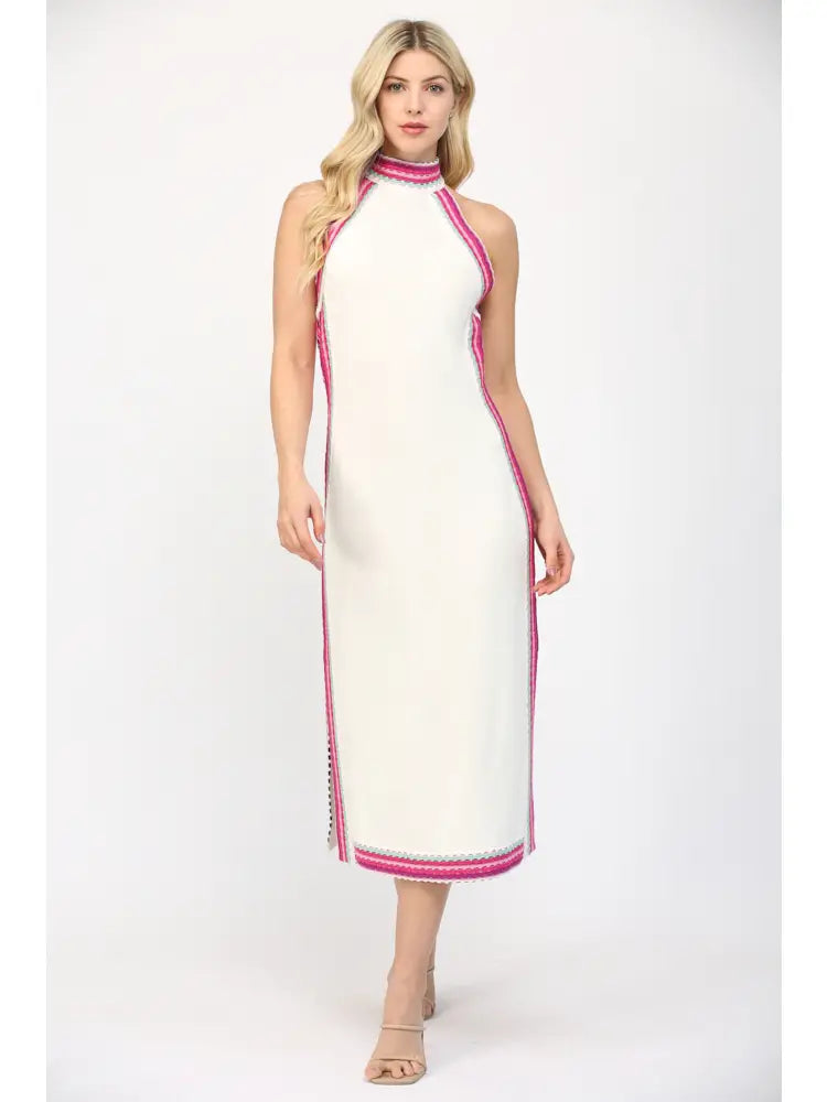 Halter Midi Dress