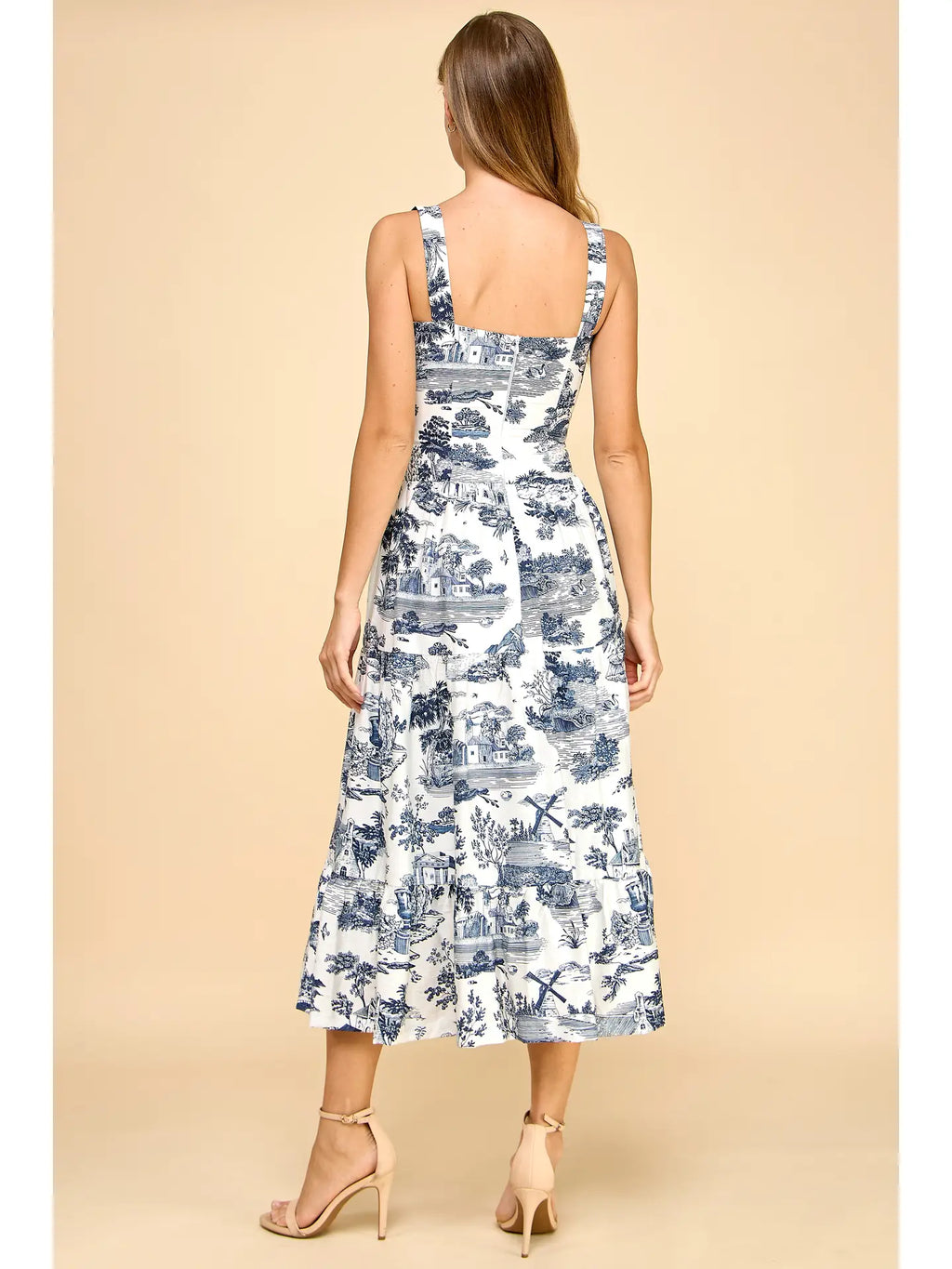 Toile Midi Dress