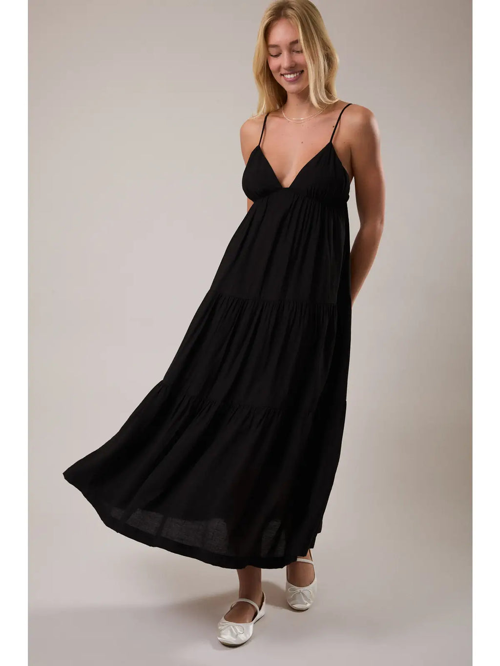 Spaghetti Strap Maxi