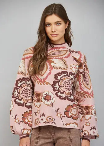 Paisley LS Sweater
