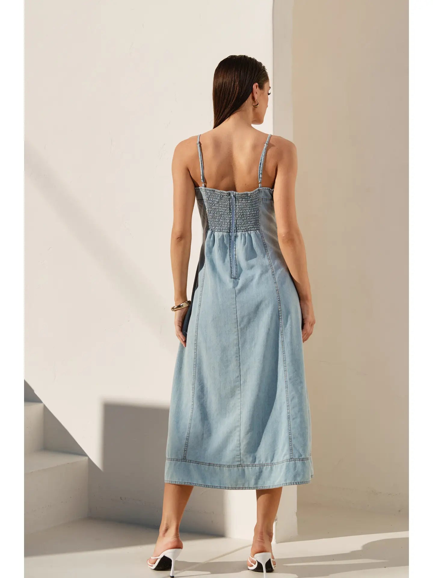 Long Denim Dress