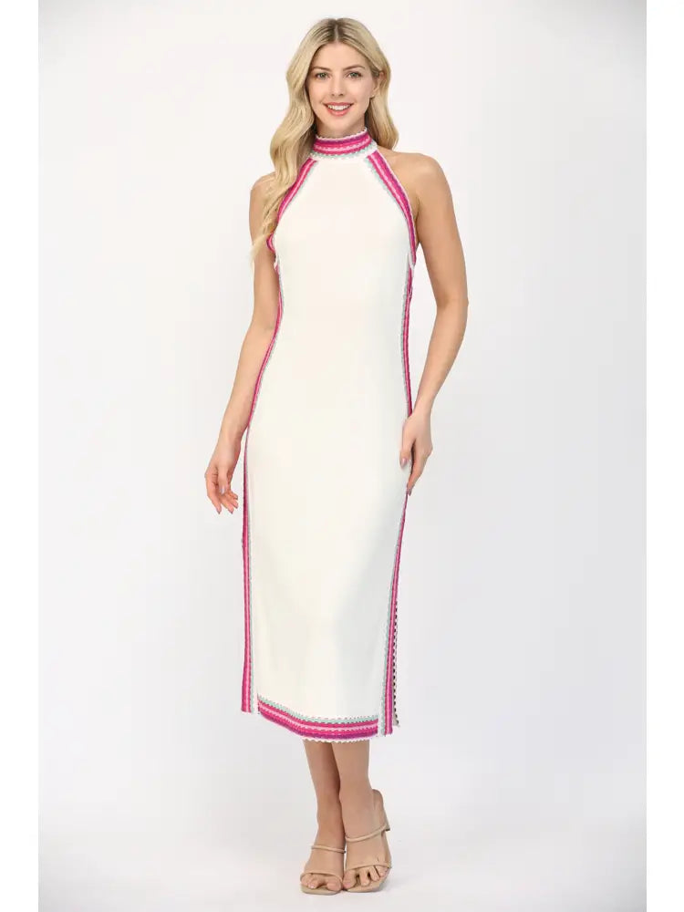 Halter Midi Dress