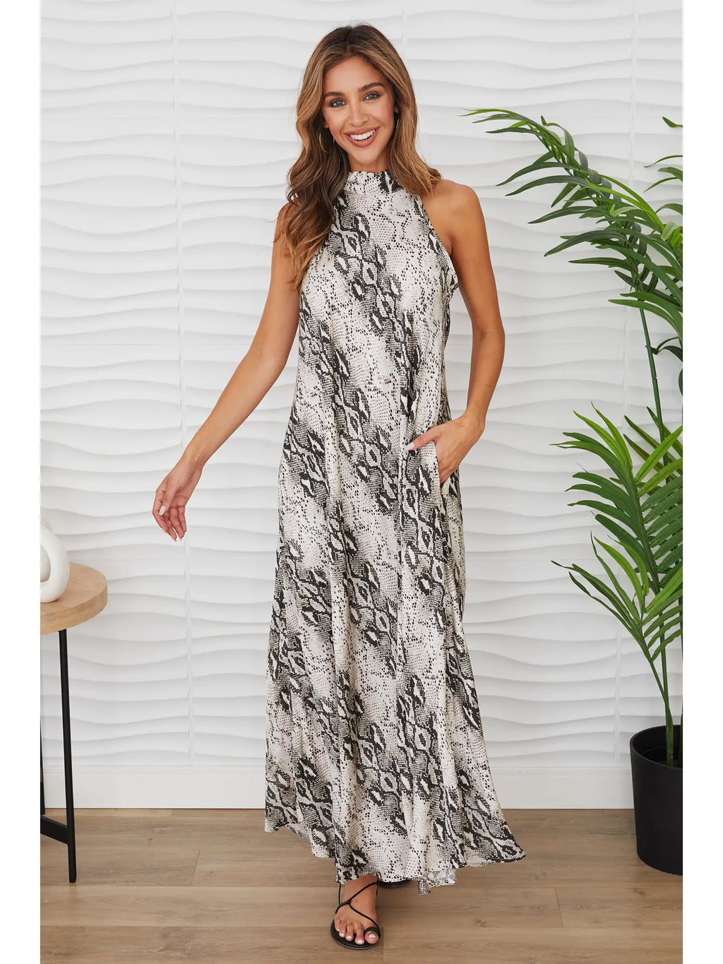 Python Maxi Dress