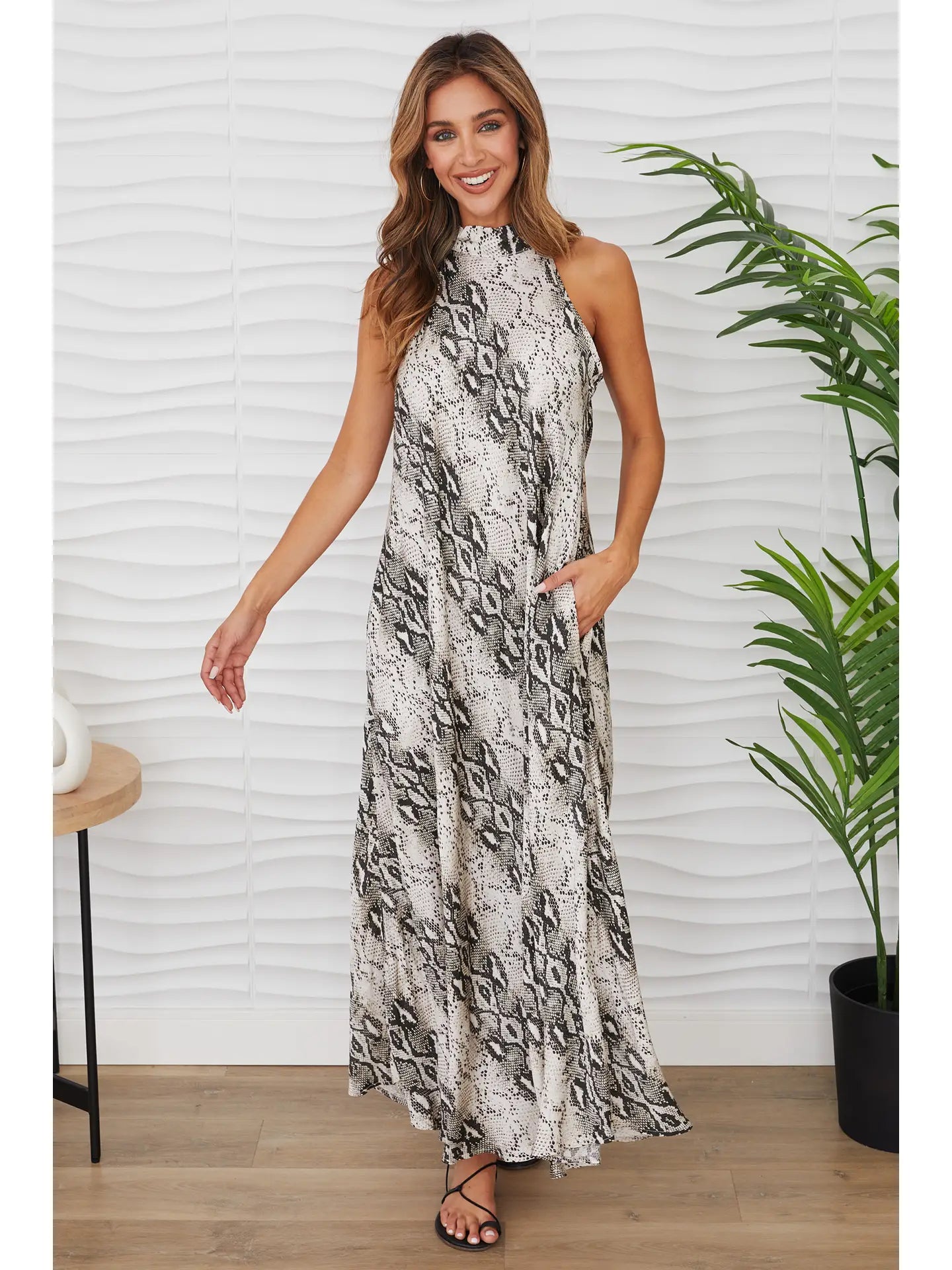 Python Maxi Dress