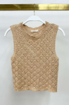 Crochet Knit Top
